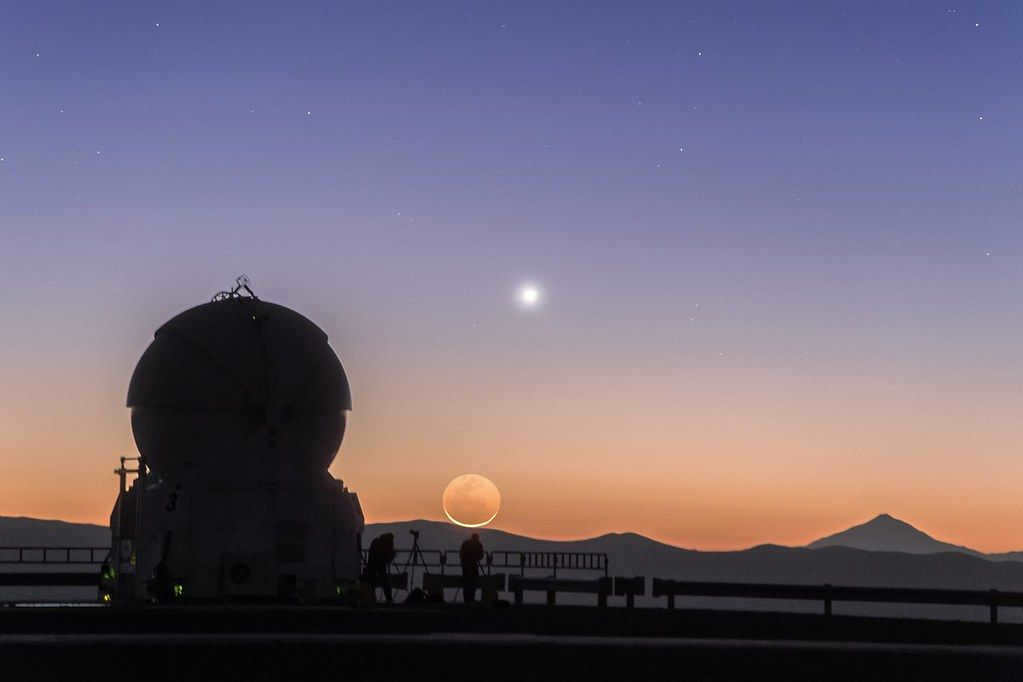 Venus in the sky