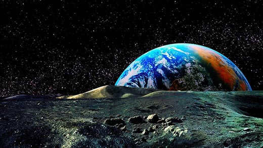 Which is bigger - the Moon or the Earth?