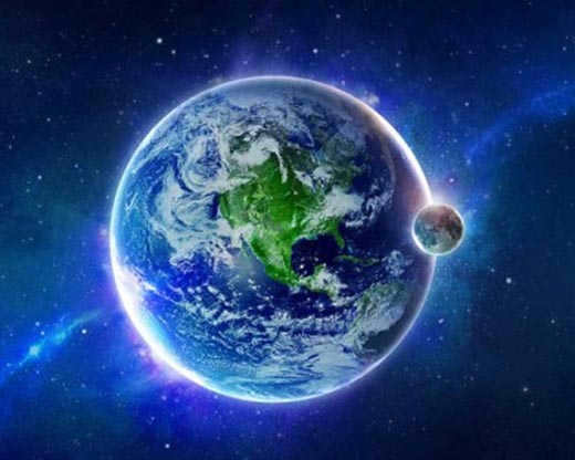 Which is bigger - the Moon or the Earth?