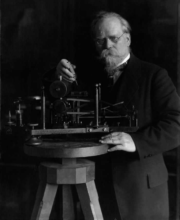 Geophysicist Emil Wichert