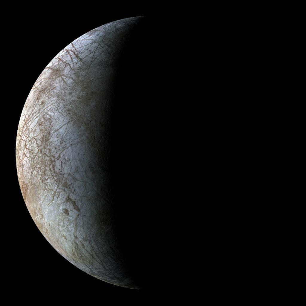 Image of Jupiter's satellite Europa