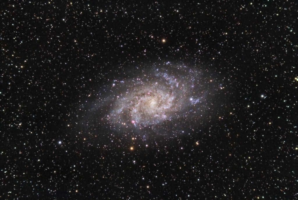M33 galaxy in the Triangle