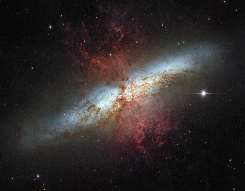 Galaxy on the side
