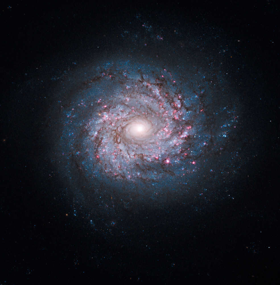 Galaxy on top