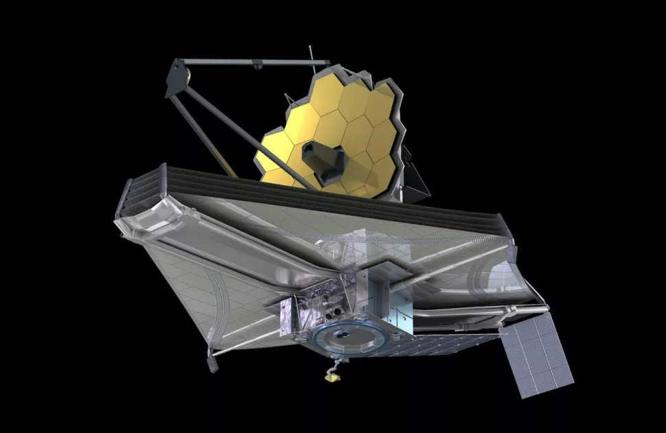 The James Webb Space Telescope launched on December 25, 2021.