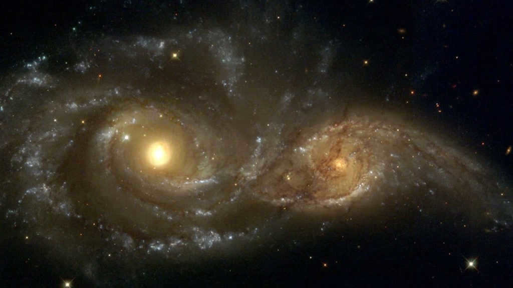Galaxy collisions