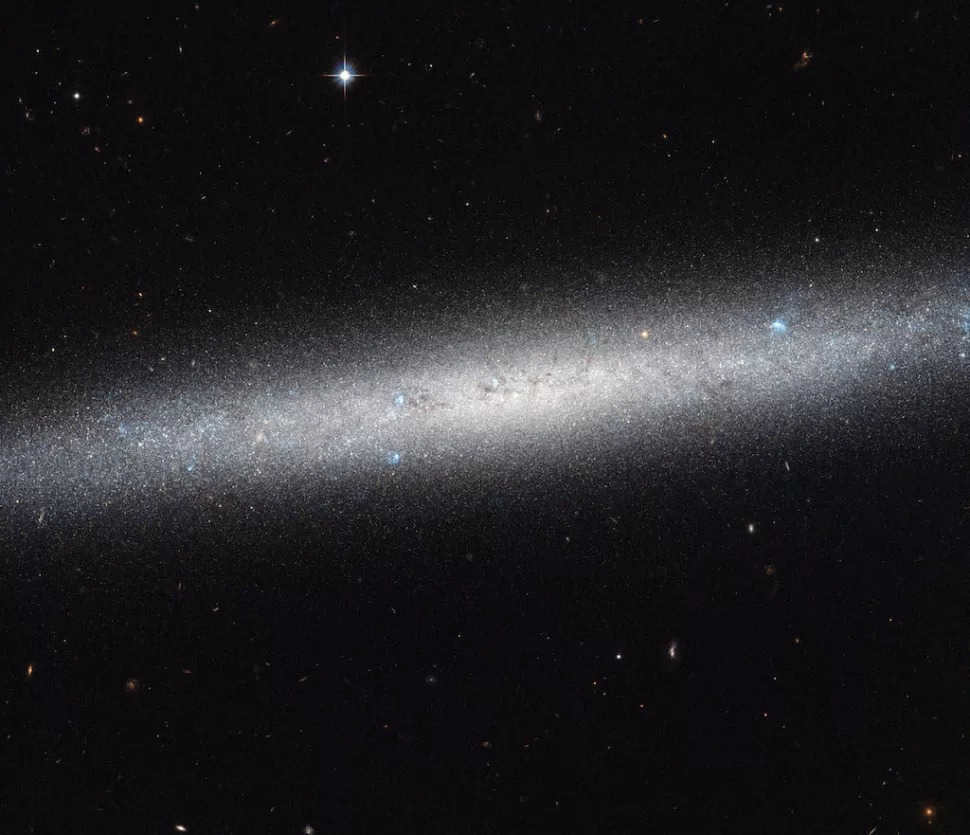 Galaxy NGC 5023: Hubble Space Telescope image