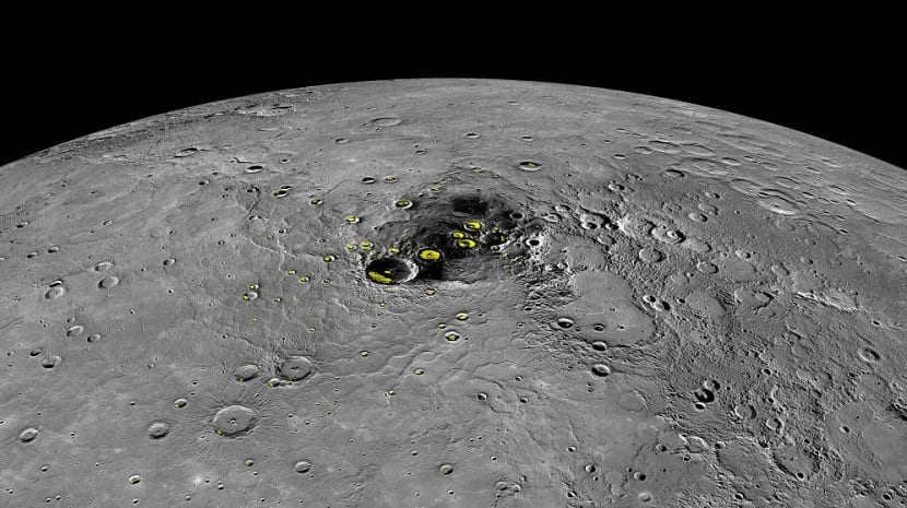 Mercury craters