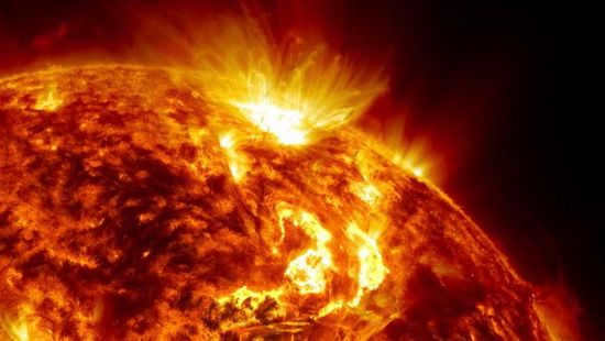 What is the temperature on the surface of the Sun