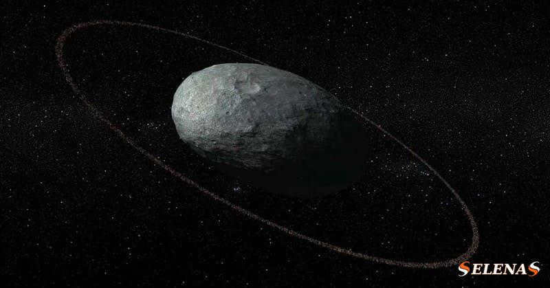 The dwarf planet Haumea has recently been discovered to have a thin ring system