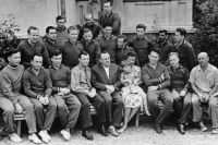 The first group of Soviet cosmonauts, 1961.