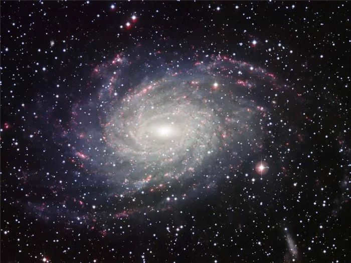 The image shows the galaxy NGC 6744, which is similar to our own.