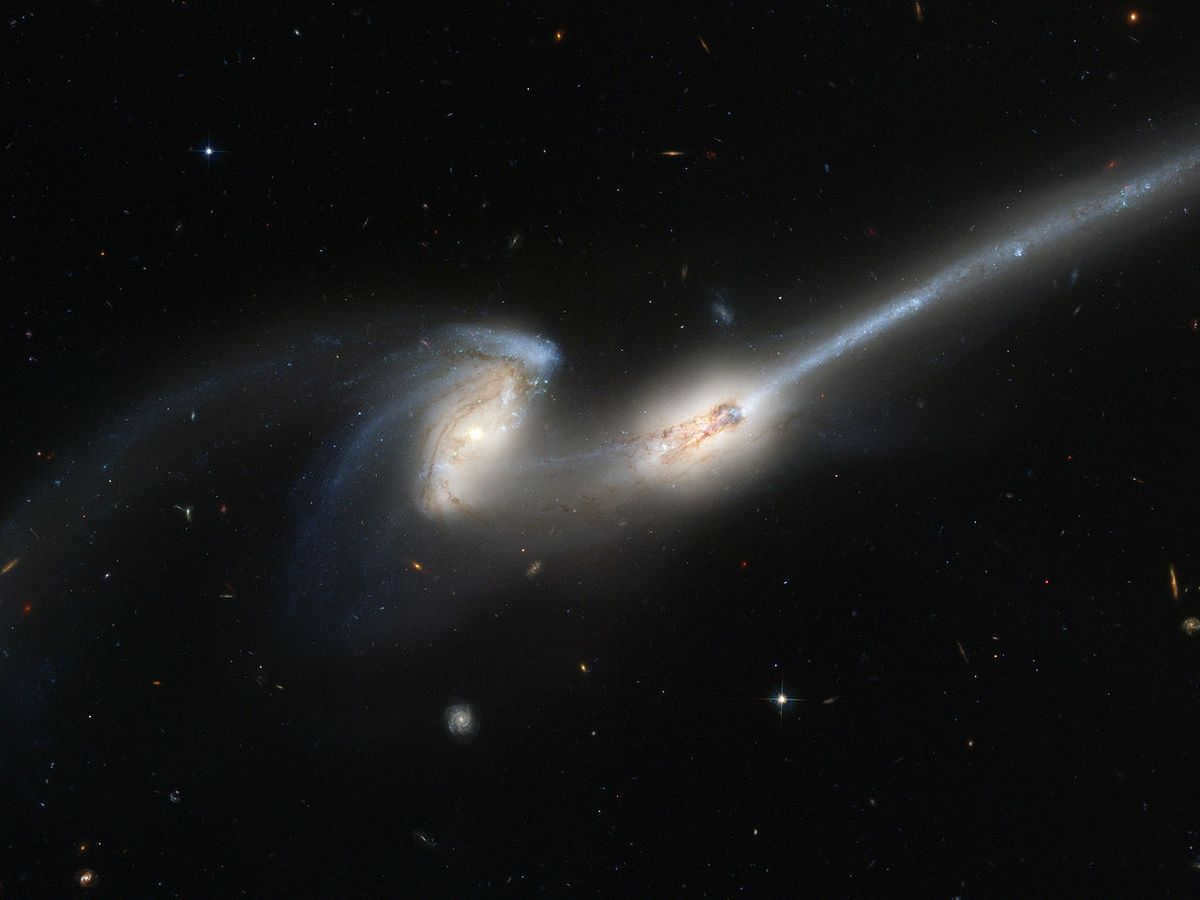 Galaxy collision