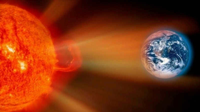 The Sun and the Earth