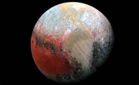 How far away is Pluto from us?