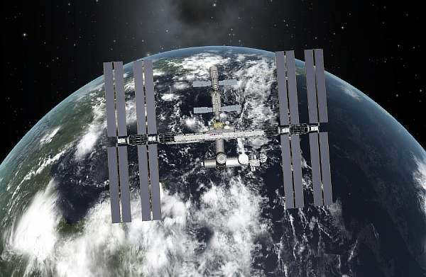 In space