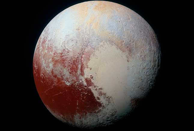 Pluto, dwarf planet, photo