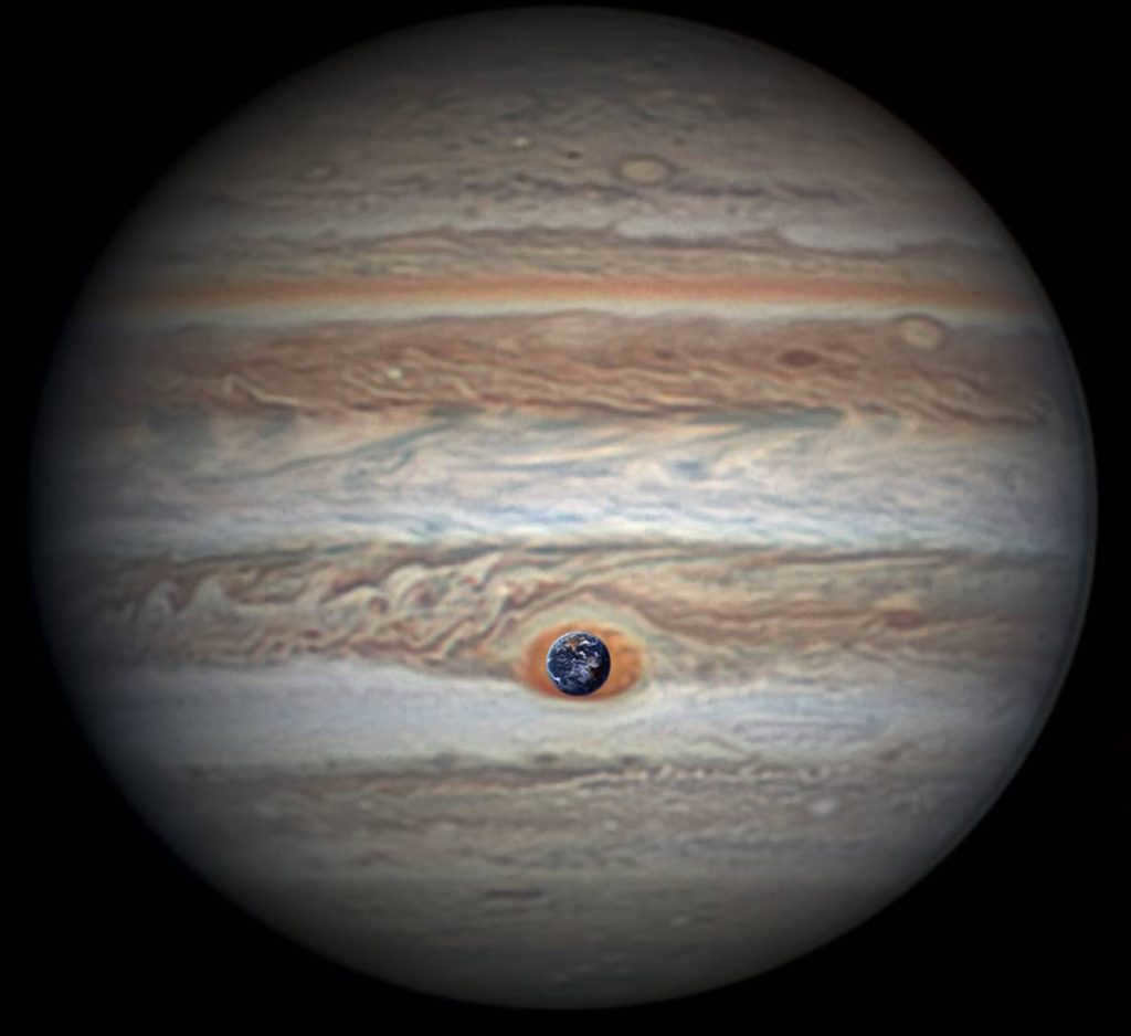Jupiter size