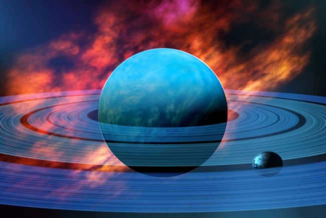 About solar system planets for children. Neptune