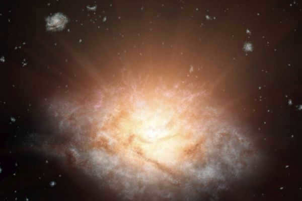 The brightest galaxy was discovered when studying the data obtained in 2010 by the space infrared telescope WISE. The sequence number assigned to the champion galaxy consists of its name and an 18-digit number. According to scientists, it emits light 300 trillion times stronger than our Sun. The galaxy is located from Earth at a distance of 12.5 billion light years, it is with this that scientists attribute the fact that it was not possible to discover it earlier.
