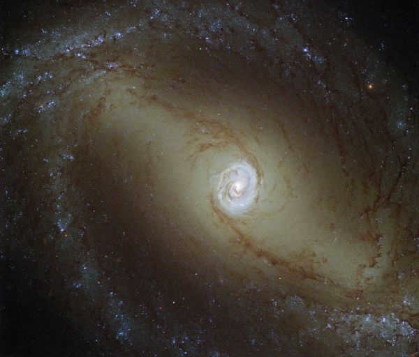 The spiral galaxy NGC 1433, 32 million light years from Earth, has a very bright, luminous center that is comparable in brightness to the glow of the entire Milky Way. This galaxy is very interesting to scientists. Thanks to it, they want to find out how gas behaves in the vicinity of a supermassive black hole.