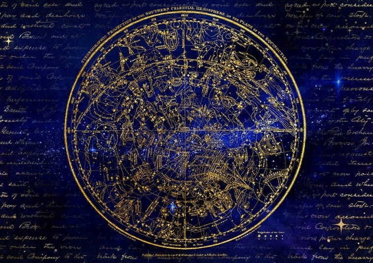 Map of constellations
