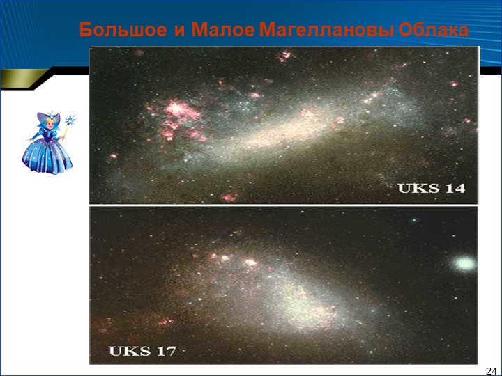 24 The Large and Small Magellanic Clouds.