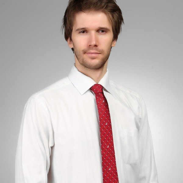 red tie for the Leo man