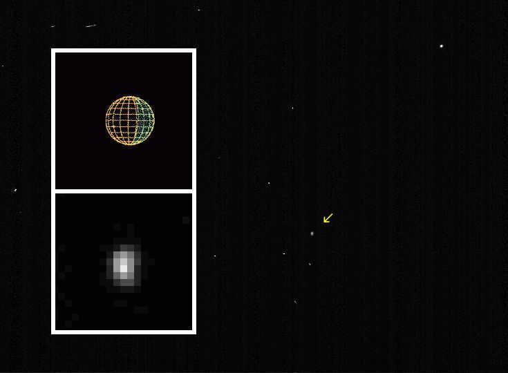 Himalia, Cassini image