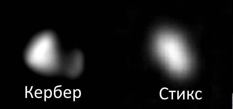 Kerber and Styx are satellites of the planet Pluto