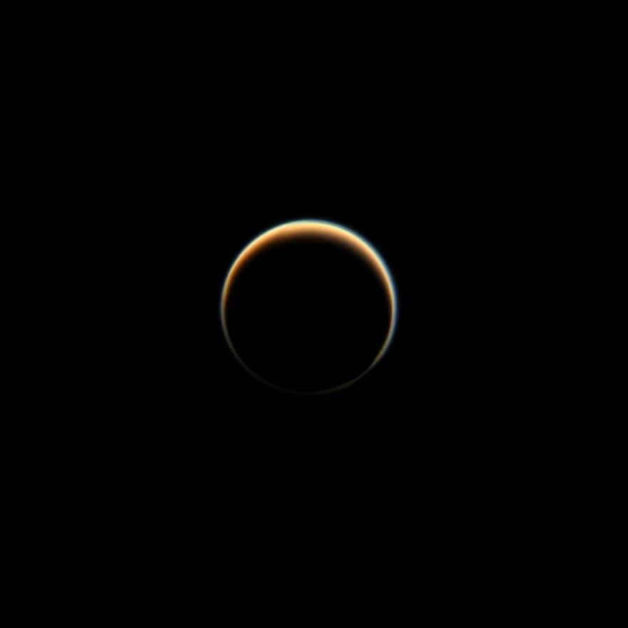 Titan, captured by the Cassini spacecraft
