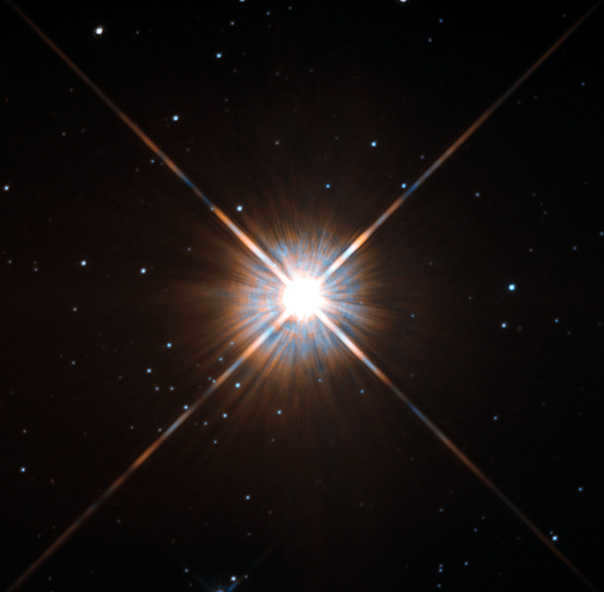 Proxima Centauri is a small star with a capricious character