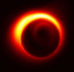 Black hole, Sagittarius A*, simulation, Milky Way, center of galaxy