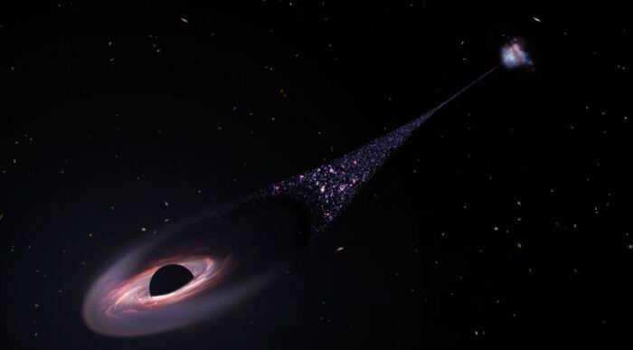 The Hubble telescope has detected