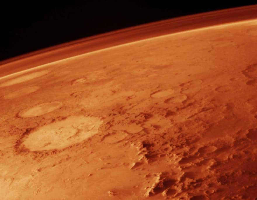 Modern view of Mars