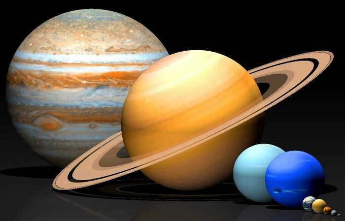 Jupiter Saturn