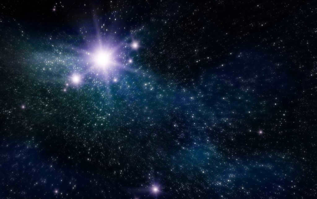 Stars glow due to the transformation of hydrogen into helium