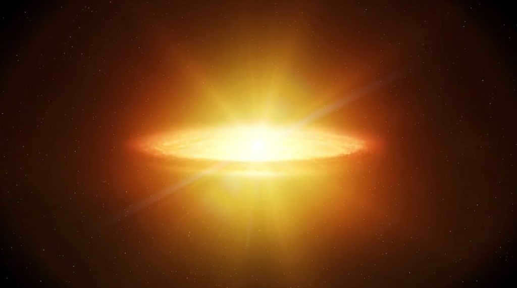 The moment of the Big Bang