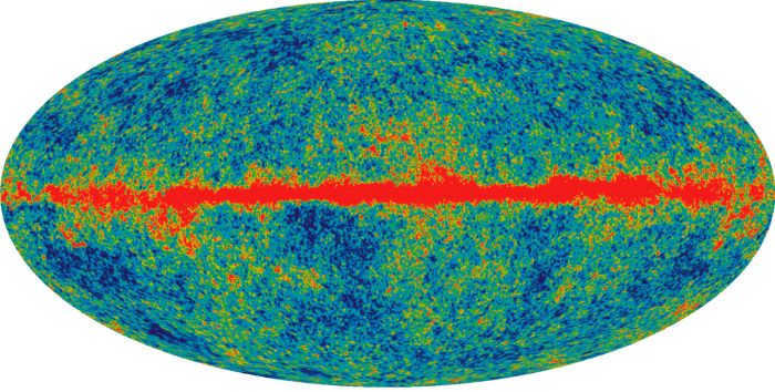 Image of relic radiation