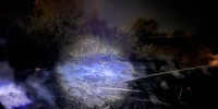 Dry branches burned near the school - Gazeta Novosti