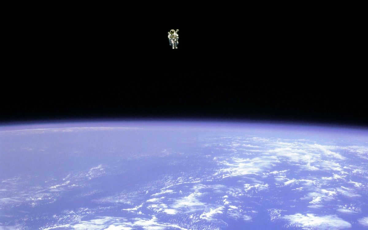 Why is space black?