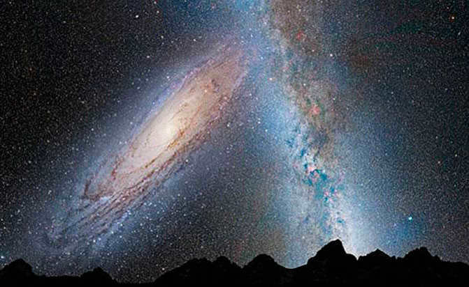 The Andromeda constellation and its most interesting space objects