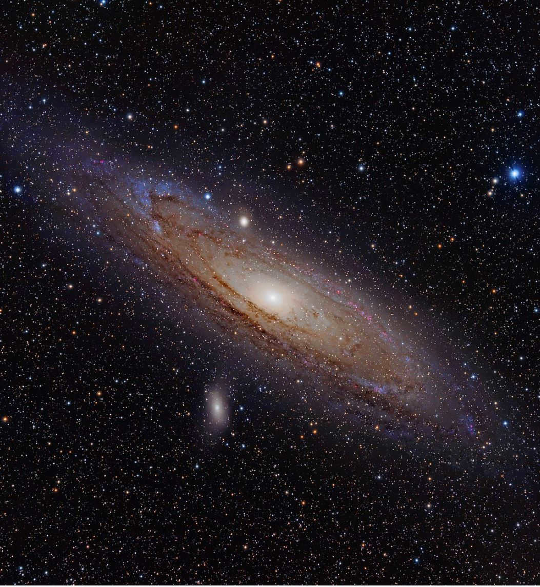 The Andromeda constellation and its most interesting space objects
