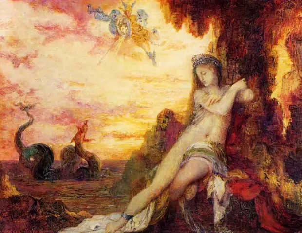 The myth of Perseus and Andromeda