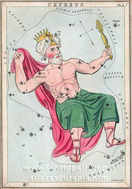 Cepheus constellation