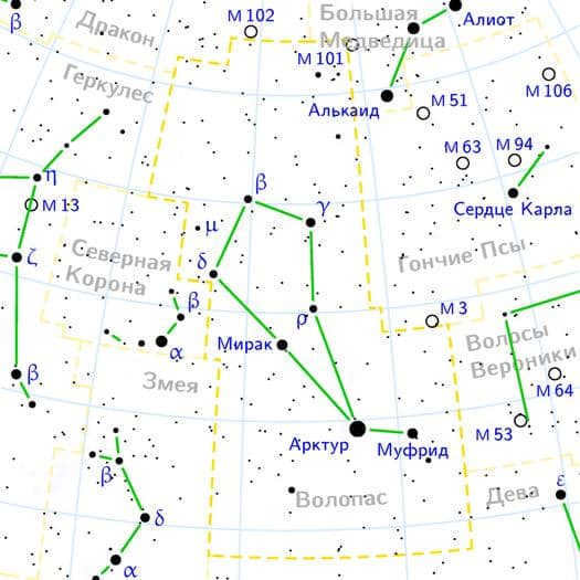 The constellation of Volopassus