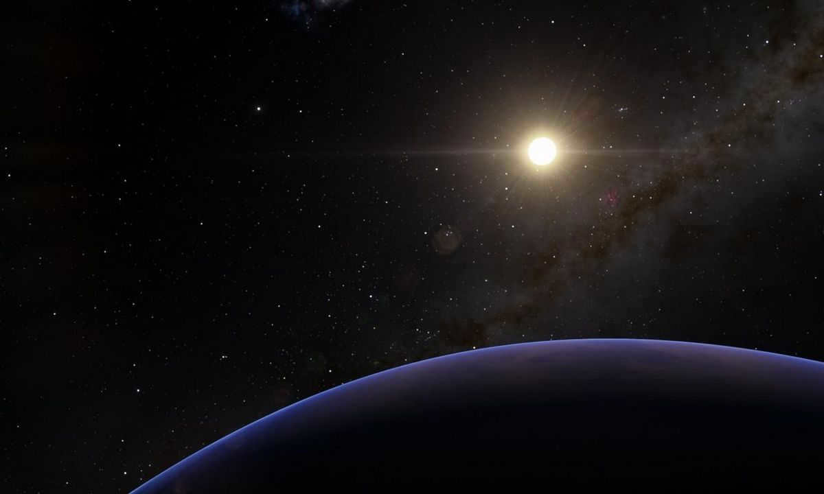 Exoplanet Thestias in the rays of Procyon