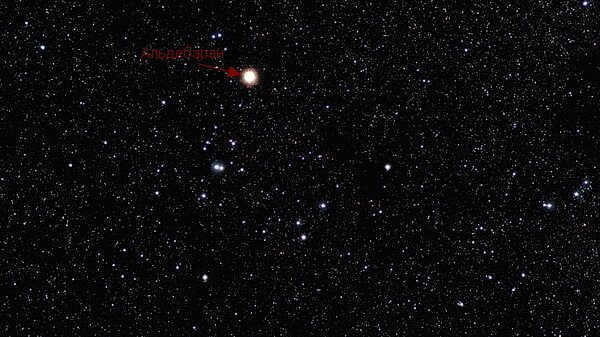 Hyades in the constellation Taurus