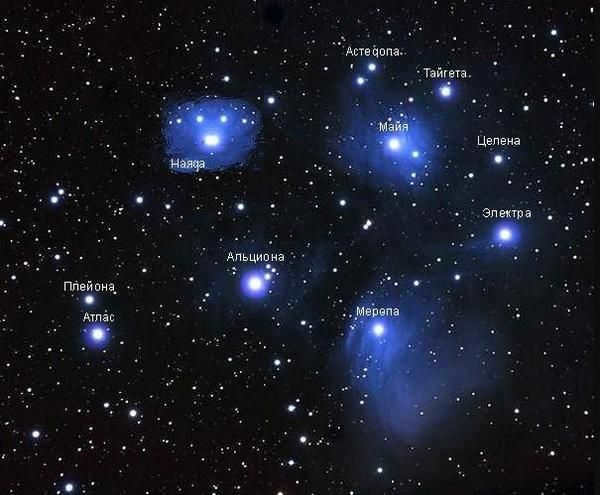 Pleiades cluster