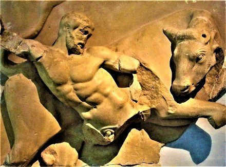 Hercules and the bull